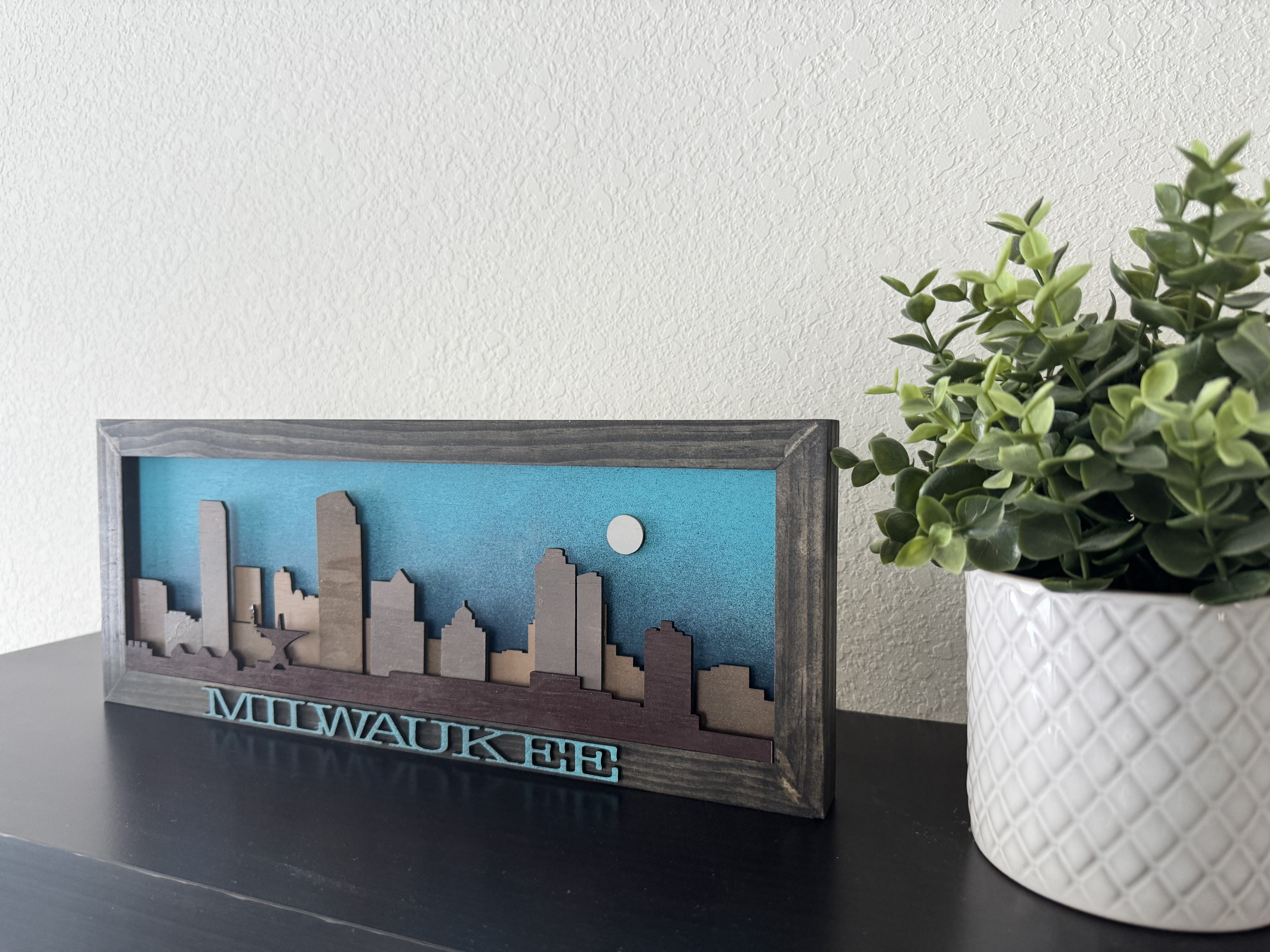 Milwaukee skyline tabletop